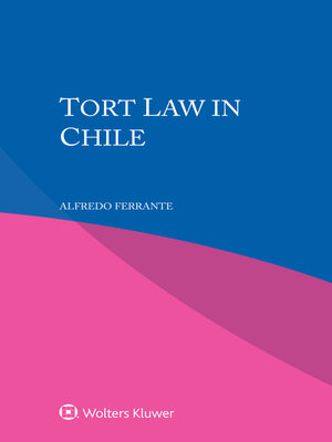 cover image of Tort Law in Chile